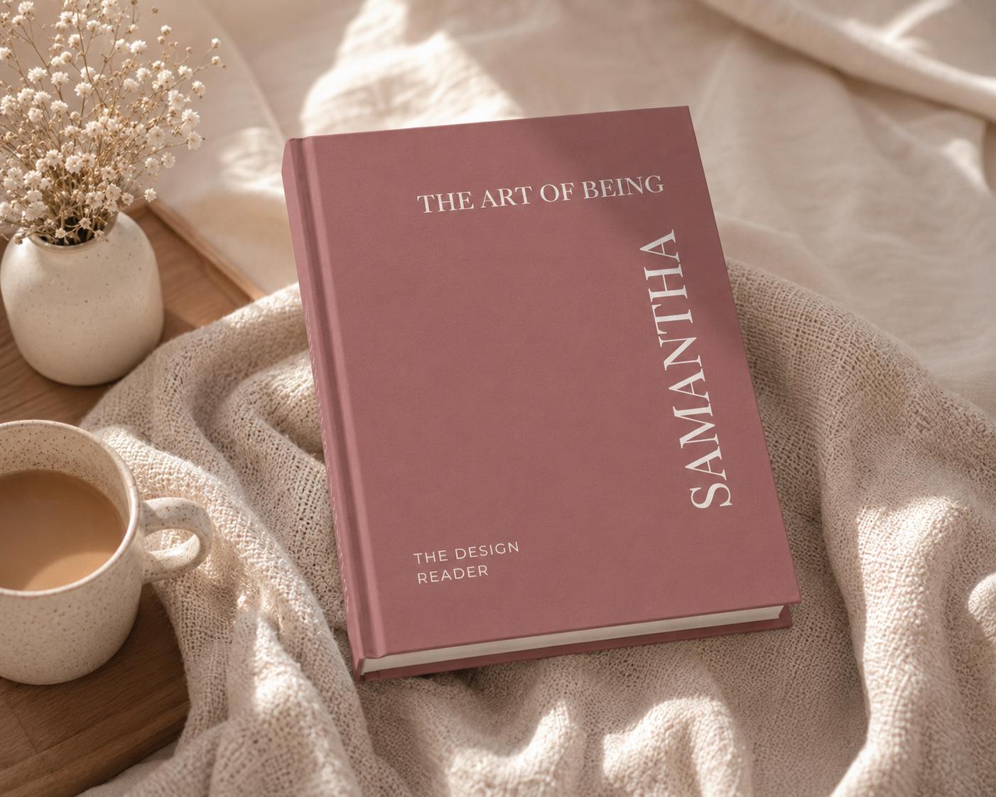 Imprint, a personalized Human Design hardcover book with your name