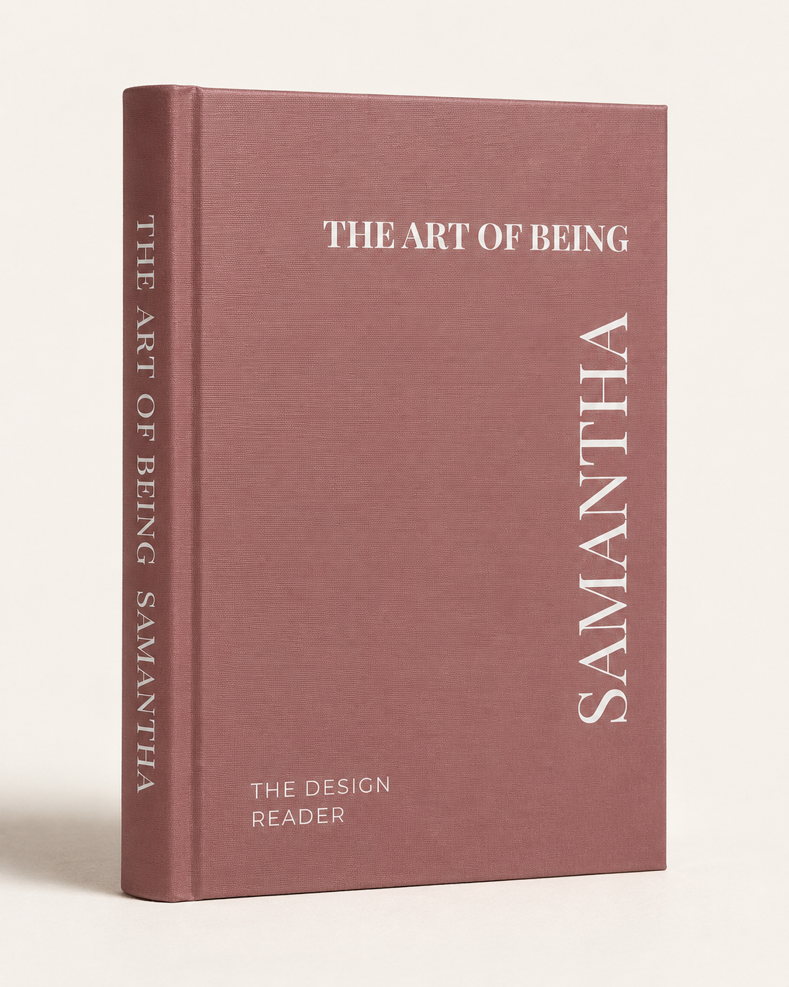 Imprint personalized Human Design book, front cover with your name